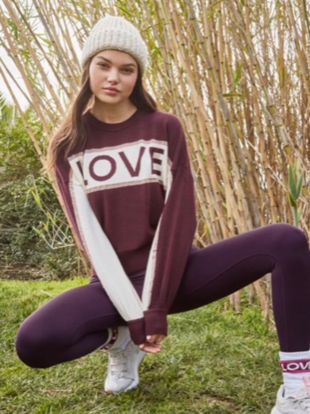 Spiritual Gangster Love Block Party Sweater Size S